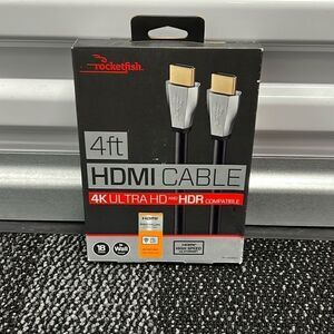 Rocketfish 4ft HDMI Cable Extender 4k Ultra HD and HDR Compatible